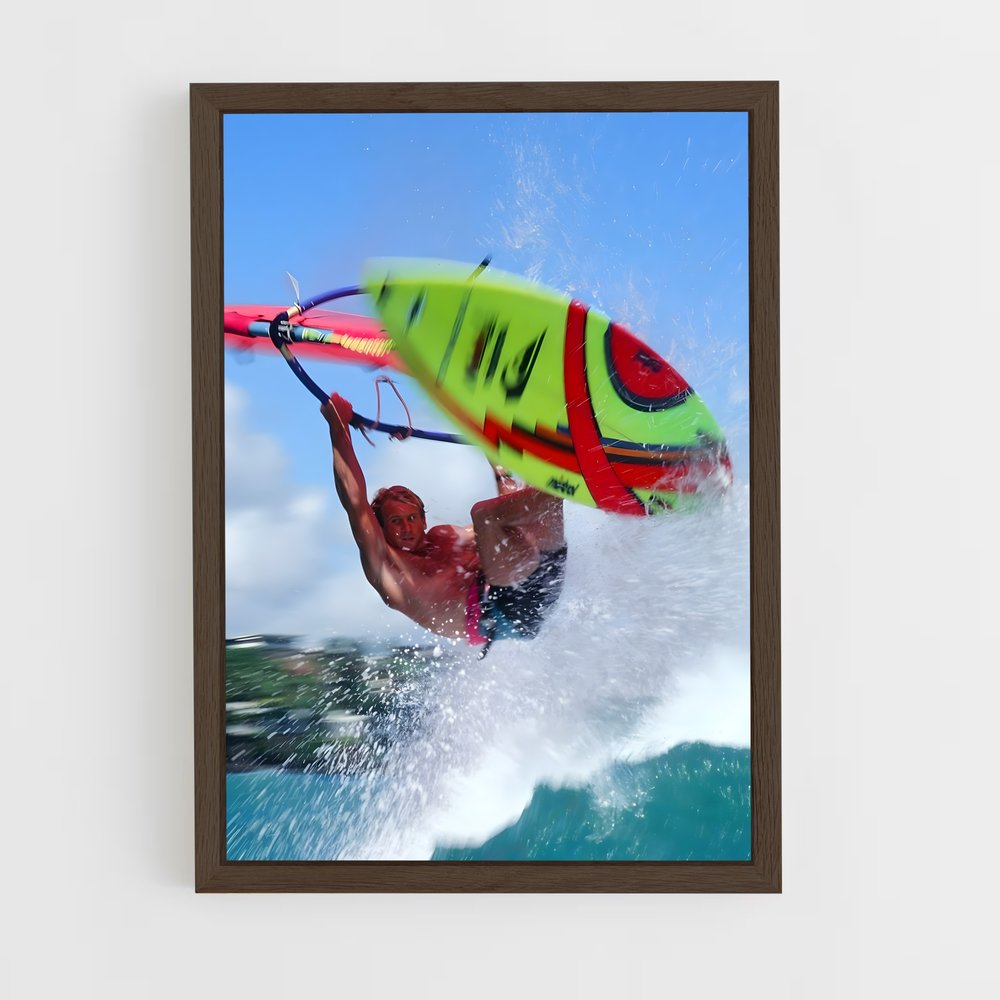 Poster Robby naish surfeurs – affiche Planche à voile (vue 5)